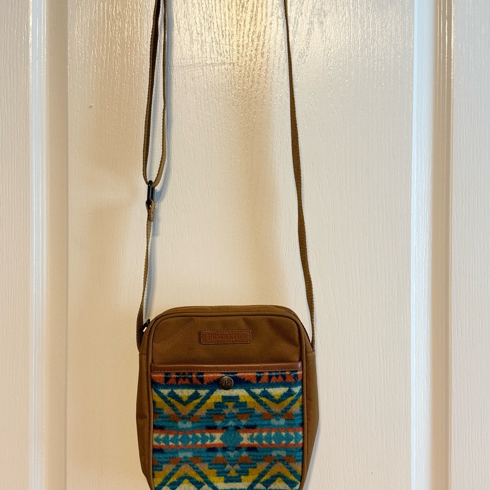Pendleton Mustard Yellow Crossbody Bag